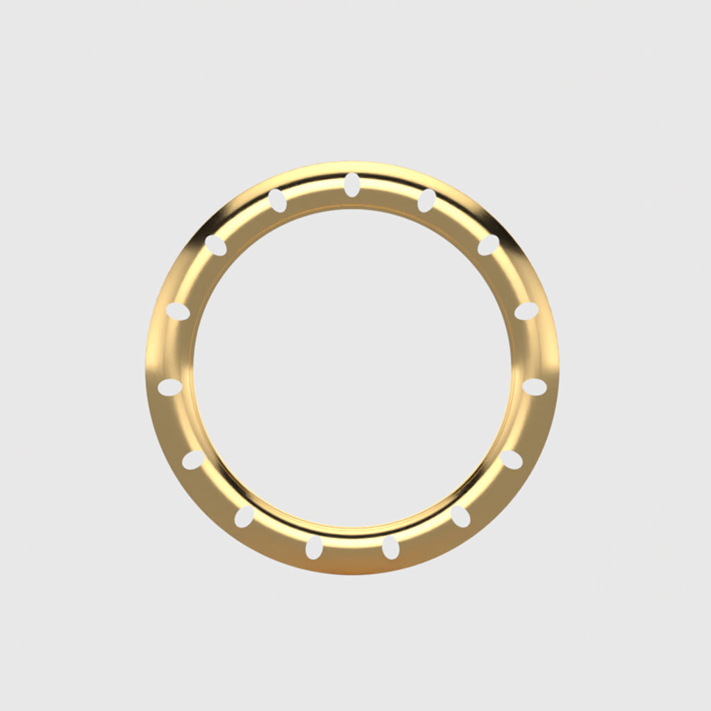 Para todo el universo en oro amarillo de 18 quilates - Alianza de boda