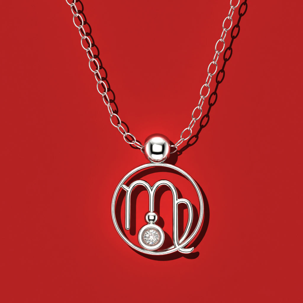 Collier Vierge pour renforcer son signe en argent 925 (ou sur devis en or)