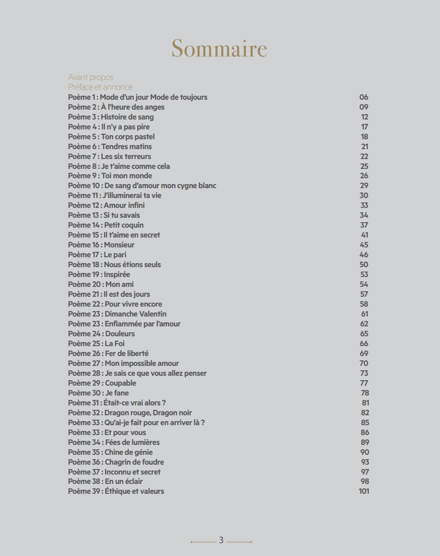 Mon premier ouvrage - L'ANGE BLEU