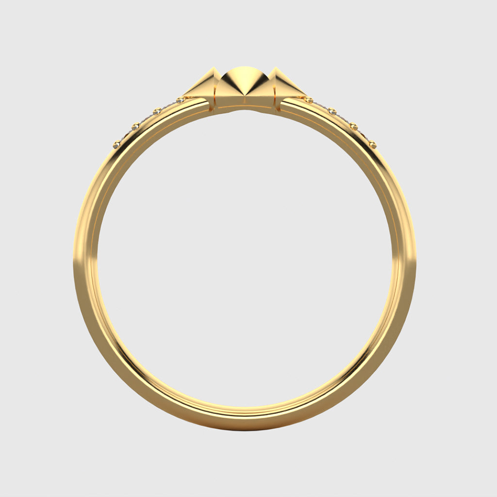 The Five Pillars of Love in 18k Yellow Gold - Lab-Grown Diamonds