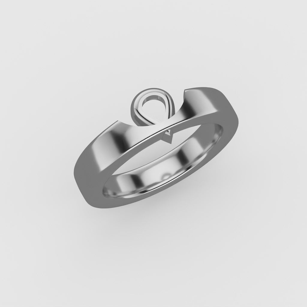 Précieuses révélations en or blanc 18 carats - Alliance