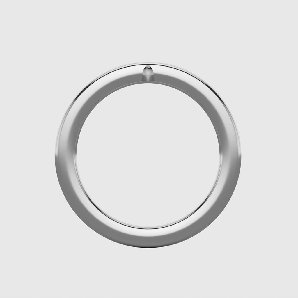 Précieuses révélations en or blanc 18 carats - Alliance