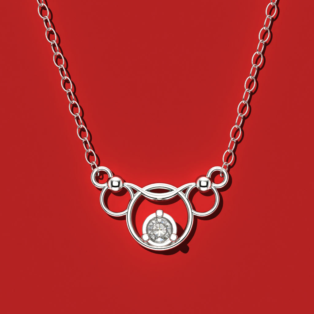 Collier Taureau pour renforcer son signe en argent 925 (ou sur devis en or)