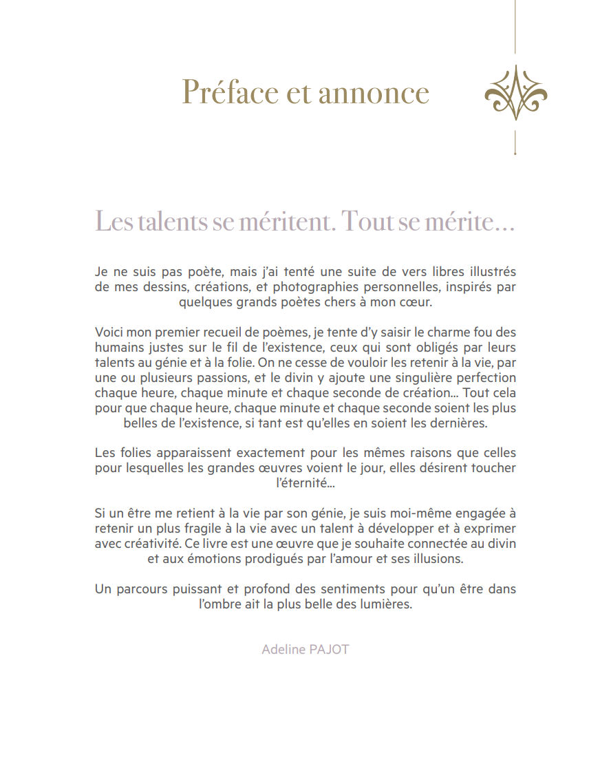 Mon premier ouvrage - L'ANGE BLEU